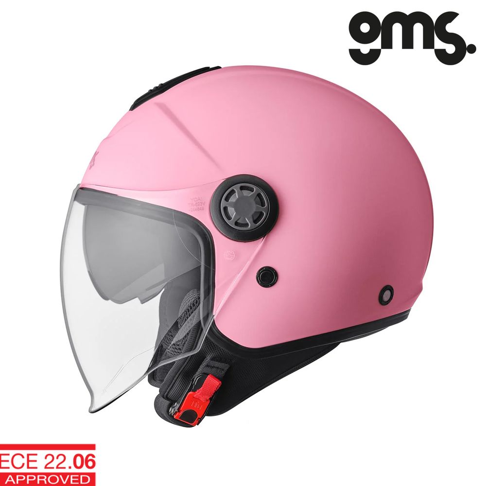 Otvorena – jet kaciga za motor GSM Gelato – Roza vel.L slika 3