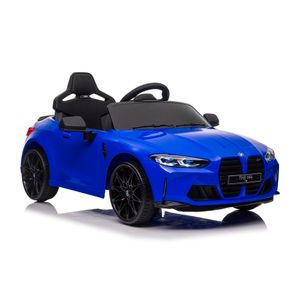 Licencirani auto na akumulator BMW M4 - plavi/lakirani
