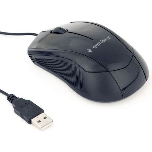 MUS-3B-02 ** Gembird Opticki mis 1000Dpi 3-button black 105mm USB (221) slika 3