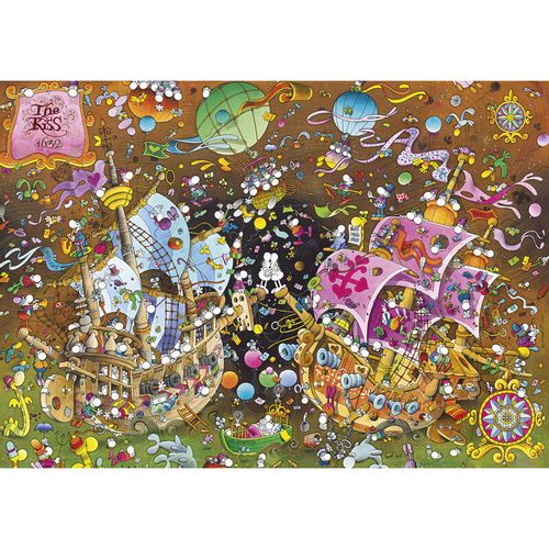 Mordillo The Kiss Visokokvalitetni puzzle 6000 komada slika 1