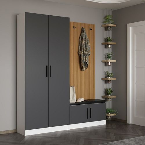 Noah - 8295 Anthracite Hall Stand slika 2