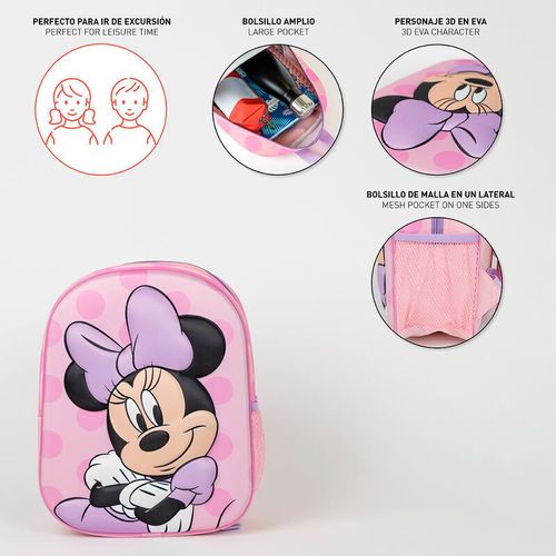 Disney Minnie 3D backpack 31cm slika 4