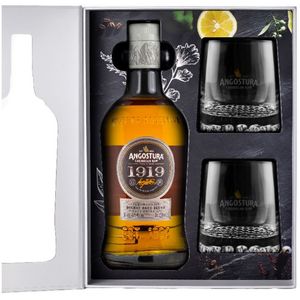 Angostura 1919 rum 8 YO 40% vol. 0,7 l + 2 čaše 