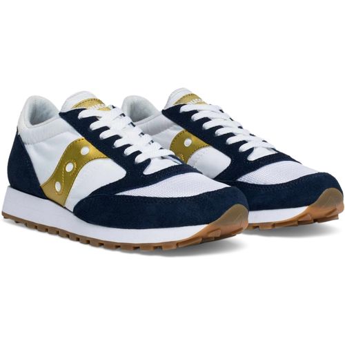 Ženske tenisice Saucony JAZZ S60368 92 WHITE-NAVY-GOLD slika 2