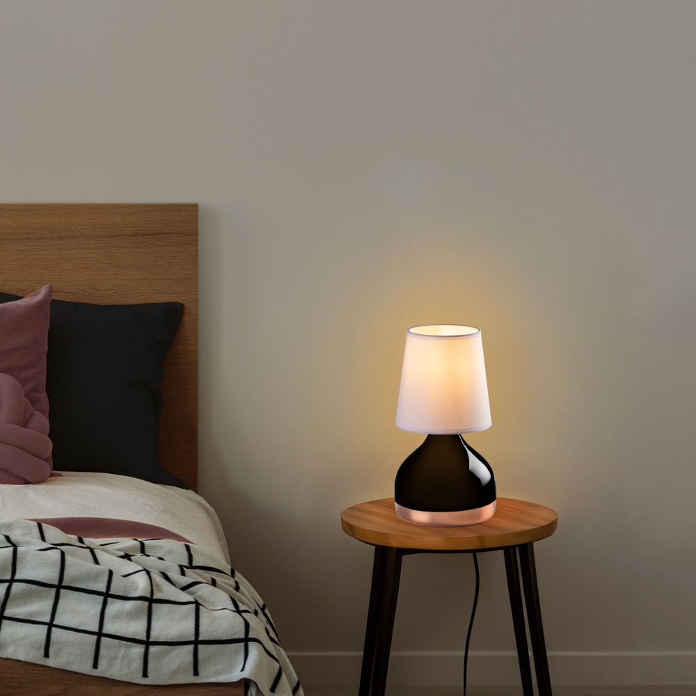 Yıldo - 8033 Crna i Bijela Stolna Lampa slika 3
