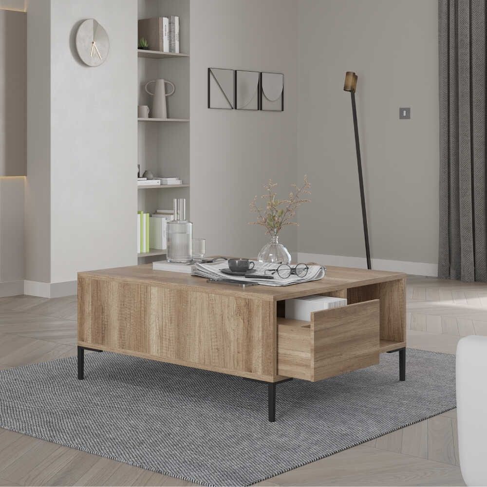 Kafa sto Shp-660-Tt-1 u taupe boji slika 1
