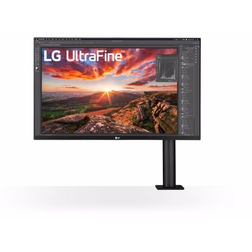 LG ERGO 32UN880P-B Monitor 31.5" IPS 3840x2160 60Hz 5ms GtG HDMIx2 DP USB pivot visina VESA zvučnici slika 1