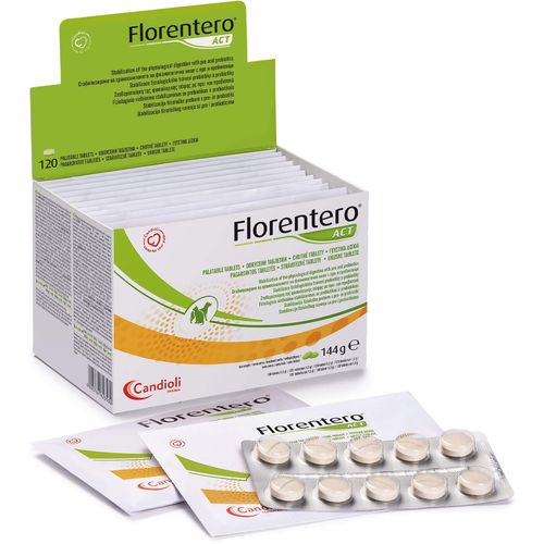 Candioli Florentero® ACT, 120 tableta za pse i mačke slika 2