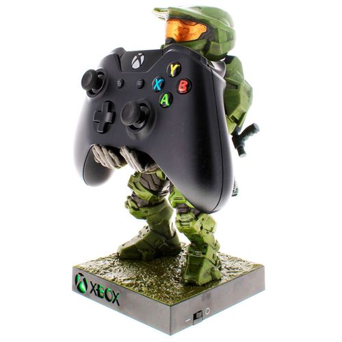 Halo Infinite Master Chief figure clamping bracket Cable guy with light 21cm slika 5