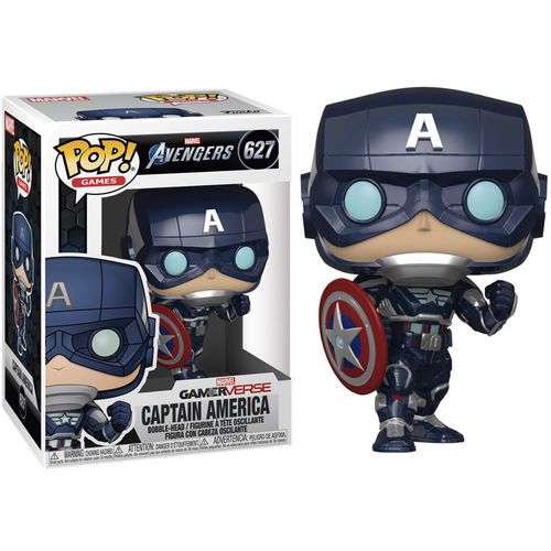 POP figure Marvel Avengers Game Captain America Stark Tech Suit slika 2