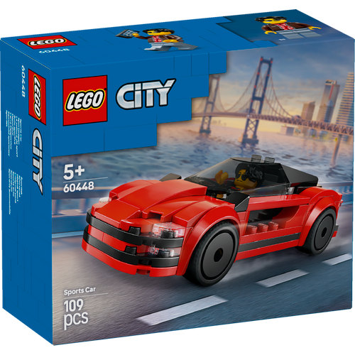 LEGO® CITY 60448 Crveni sportski auto slika 1