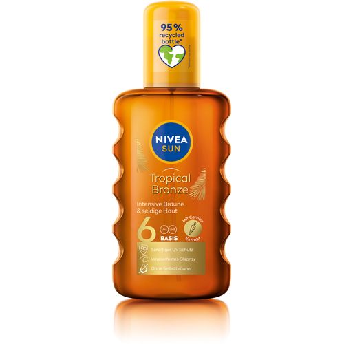 NIVEA SUN Intense Bronze ulje u spreju s karotenom SPF 6, 200 ml slika 1