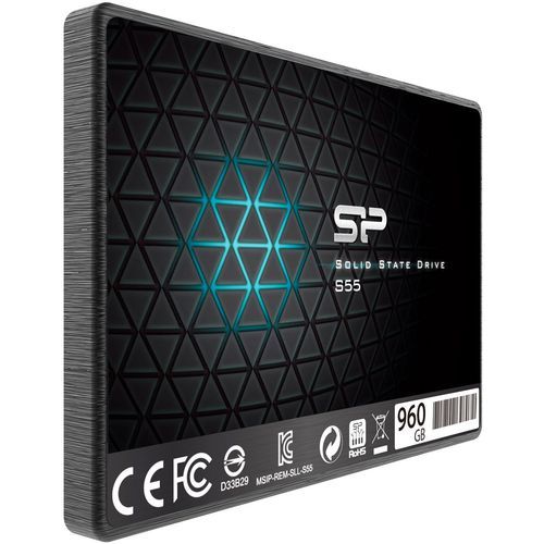 Silicon Power SP960GBSS3S55S25 2.5" 960GB SSD, SATA III, S55, Read up to 500 MB/s, Write up to 450 MB/s slika 1