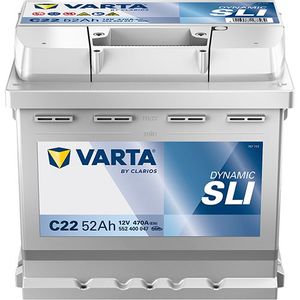 AKUMULATOR VARTA DYNAMIC SLI 12V 52Ah