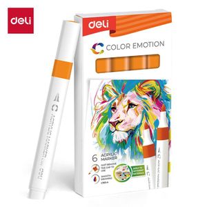 AKRILNI MARKER DELI NARANDŽASTI COLOR EMOTION EC193A-Orange 23