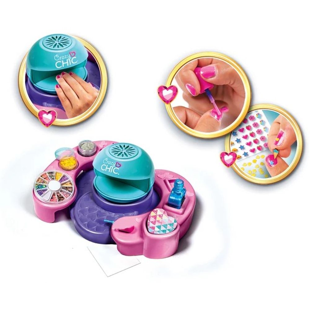 Clementoni CL18599 Crazy Chic Cool Nail Art Set slika 2