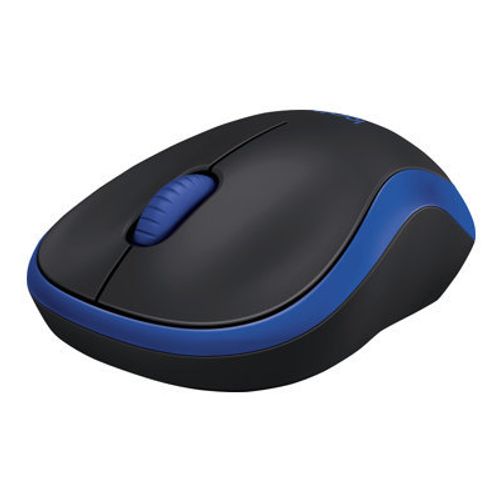 Miš Logitech M185 Wireless BLUE EER2, 910-002239 slika 1