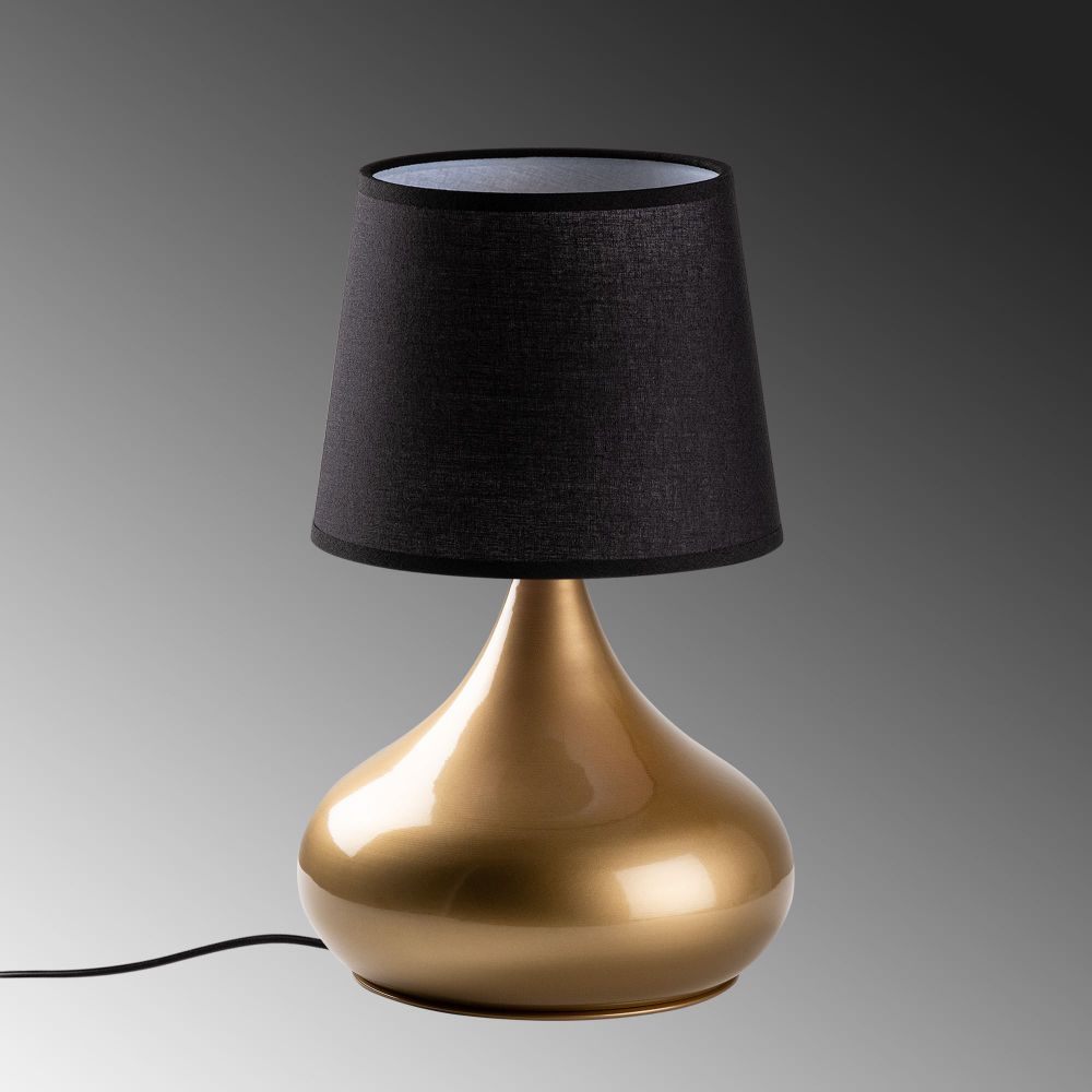 Bulbe - 15464 GoldBlack Stolna Lampa slika 6