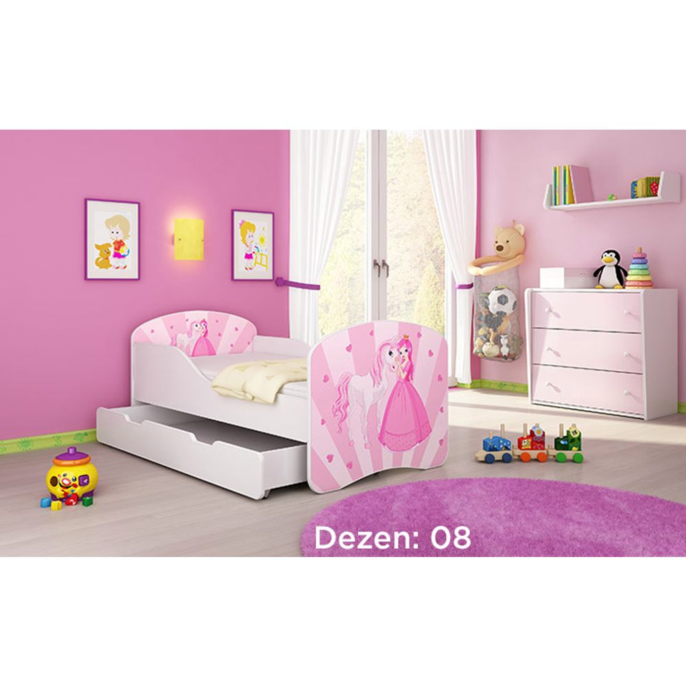 ACMA Dječiji krevet Acma I sa ladicom - 160x80cm - Dezen 08 slika 2