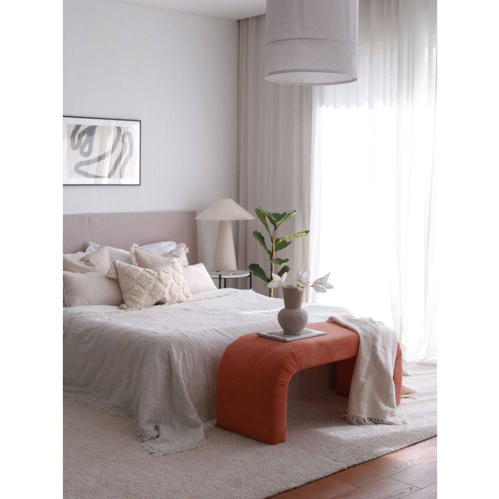 Nu Bench - Coral Coral Pouffe slika 2
