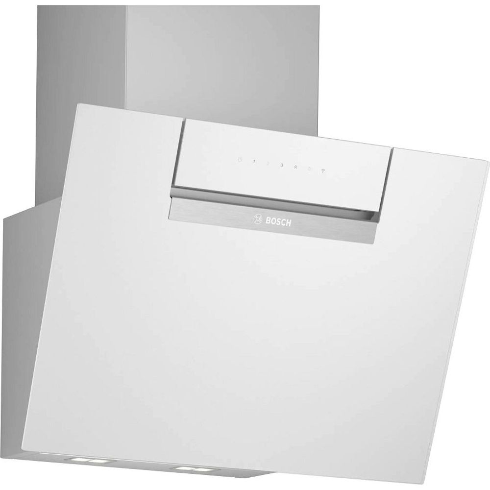 BOSCH Zidna napa Serie 4| ,Bijela, Nagnuti zaslon,768m3,60 cm, 56dB, 3 brzine,LED, A+ slika 1