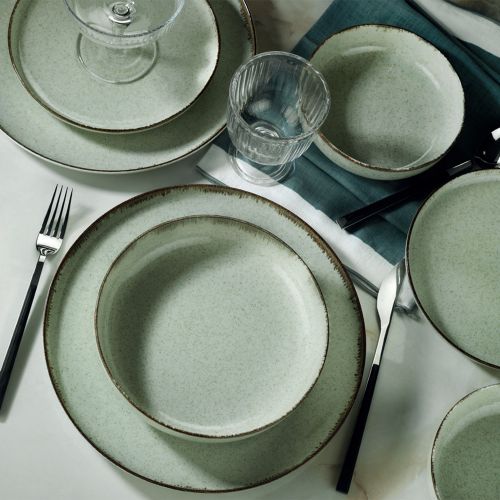 Hermia Concept Porculanski set tanjura 24 dijelni DINER GREEN, MOD24Y2730P03 slika 7