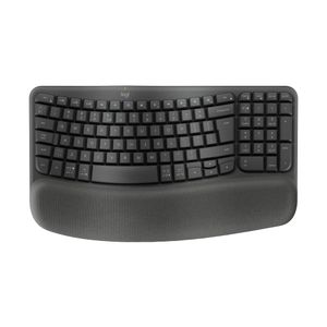 Logitech Wave Keys, ergonomska tipkovnica, grafit 920-012304