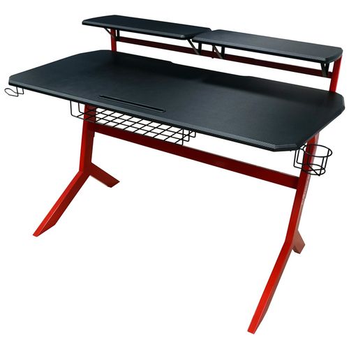 GAMING STO LC-GD-1R Gaming Desk Black/Red slika 1