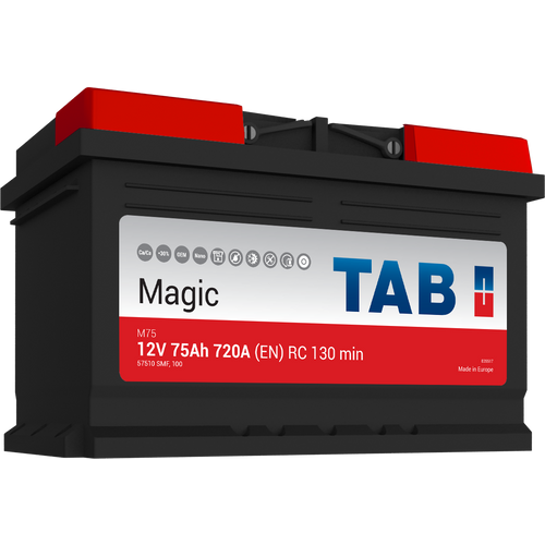 TAB Magic Akumulator 12V, 75Ah, D slika 1