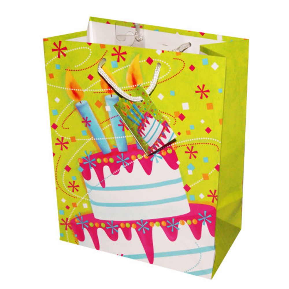 Poklon Vrecica Mala Gloss Happy Birthday slika 1