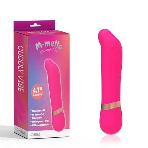 Silikonski Roze Vibrator 12cm Cuddly Vibe slika 1