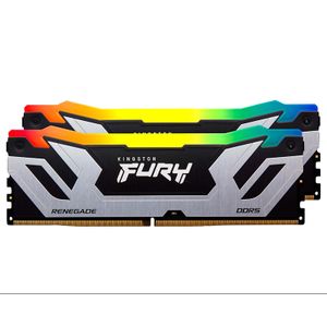 Kingston CUDIMM DDR5 48GB (2x24GB kit) 8400MT/s KF584CU40RSK2-48 FURY Renegade Silver RGB XMP