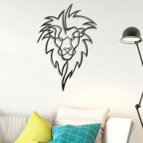 Wallity Metalna zidna dekoracija Lion slika 1