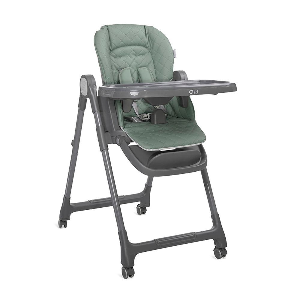 Lorelli Hranilica Chef 3U1, Green Leather + POKLON Siperak i zdjelica za bebe slika 3