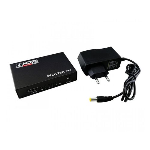 E-Green 1.4 HDMI 1x in - 4x out 1080p Activ HDMI spliter  slika 1