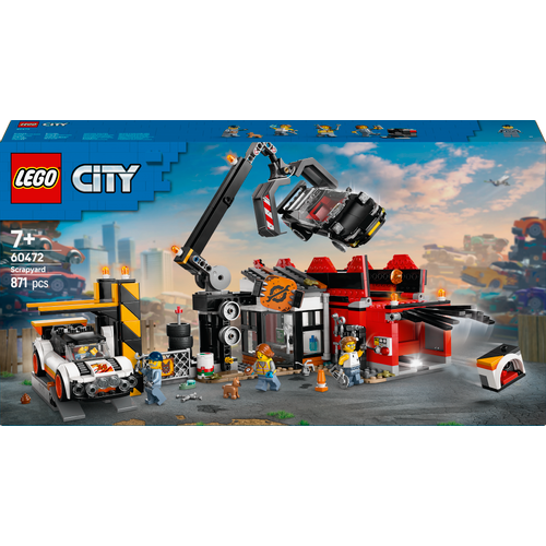 LEGO® CITY 60472 Odlagalište automobila slika 7