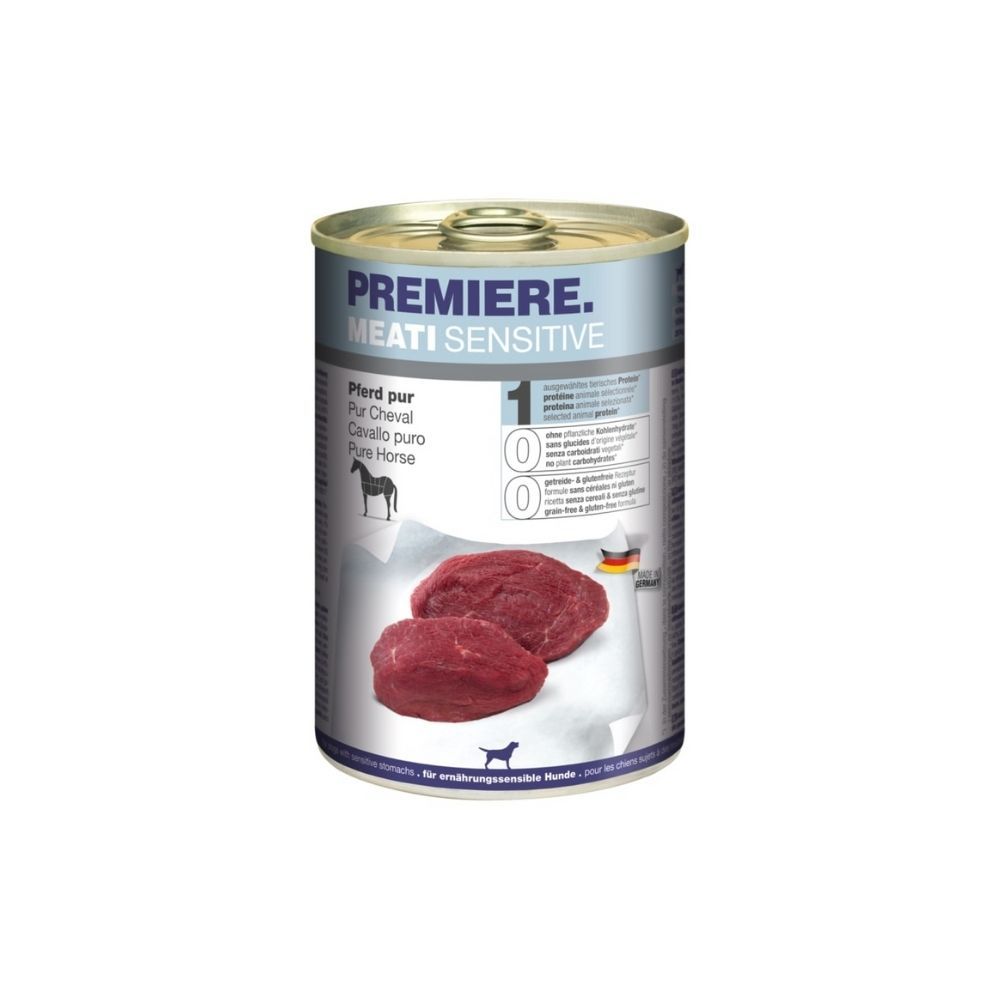 Premiere Meati Sensitive konjetina, konzerva 400g slika 1