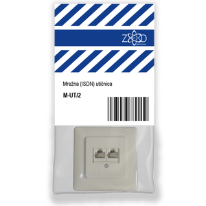 ZED electronic Mrežna / ISDN utičnica, 2 x RJ45 - M-UT/2