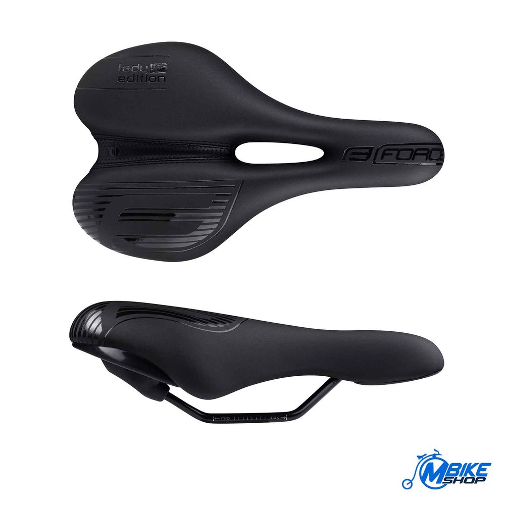 Force Sjedište za bicikl Zara Tourist Lady Matt/Glossy Black slika 1