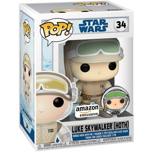 Funko POP! Star Wars - Luke Skywalker Hoth W/Pin slika 1