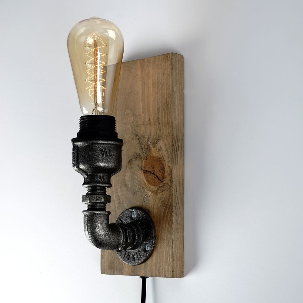 Stolna Lampa Pp064 u Crno-Srebrnoj Boji slika 1