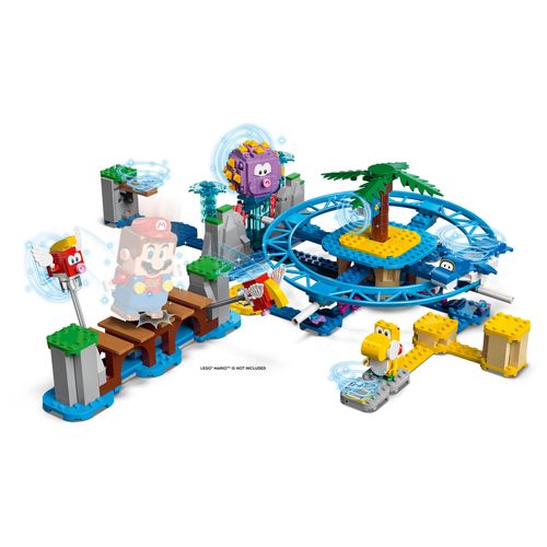 LEGO® SUPER MARIO™ 71400 big urchin u vožnji plažom slika 5