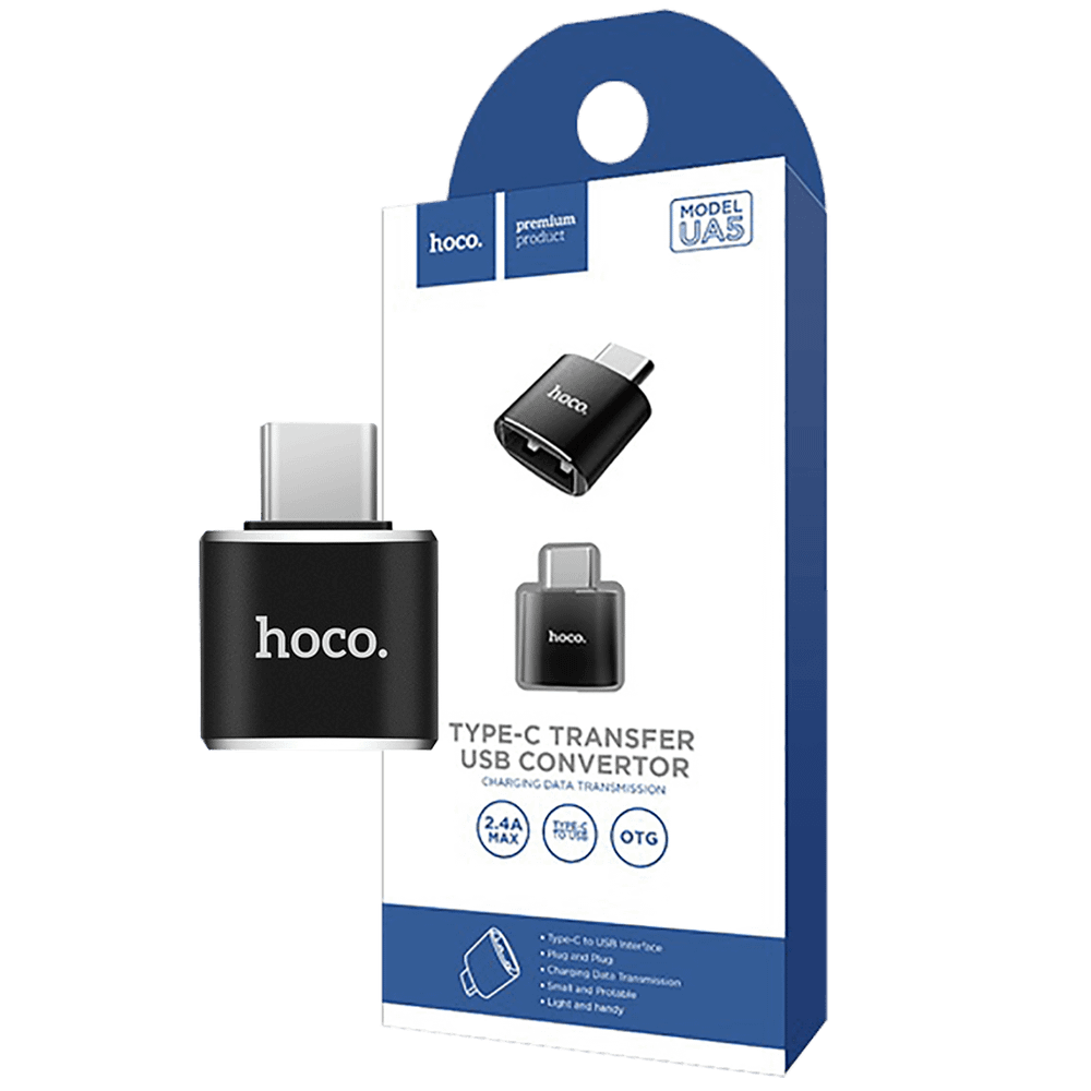 hoco. Adapter USB type C na USB-A - UA5 slika 1