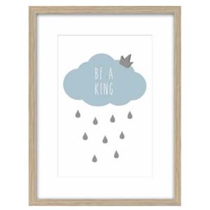 SLIKA KIDS 27x37 sa ramom - 26807 - Cloud Blue