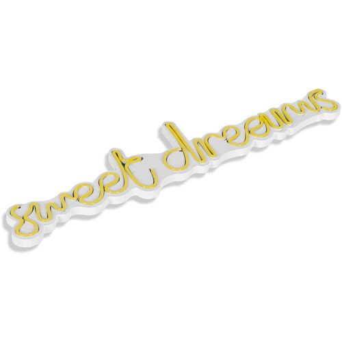Wallity Ukrasna plastična LED rasvjeta, Sweet Dreams - Yellow slika 14