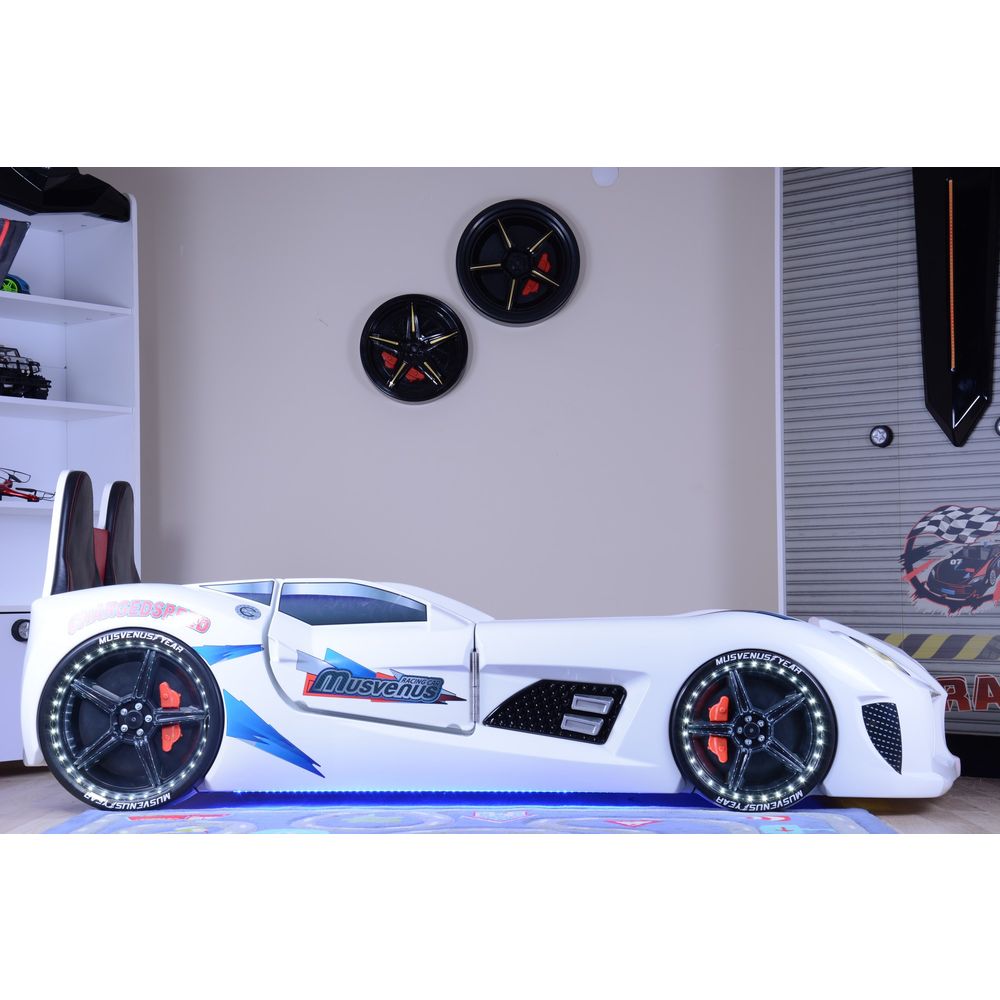 Mnv3 - Bijeli Višenamjenski Krevet za Automobil slika 5