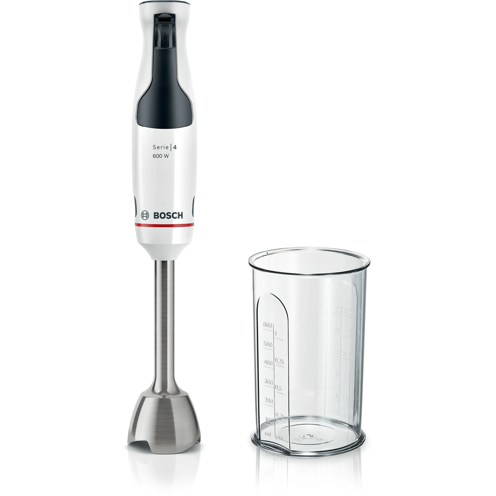 BOSCH štapni mikser Serie 4|,600W BIJELA, Mjerna posuda slika 1