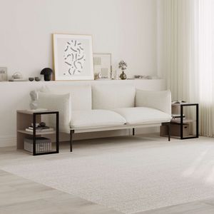 Set bočnih stolova "Echo" - boja: Svijetli Mocha