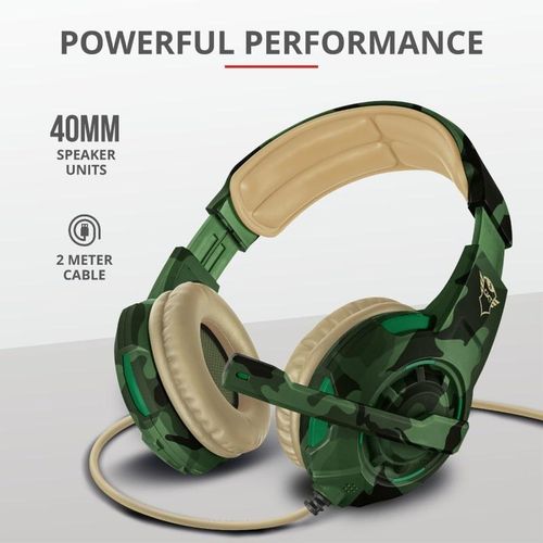 Trust GXT 310C RADIUS GAMING HEADSET - Jungle Camo (22207) slika 3