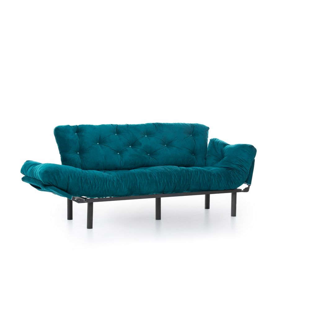 Nitta Triple - Petrol Zeleni Sofa na Razvlačenje za 3 Osobe slika 8